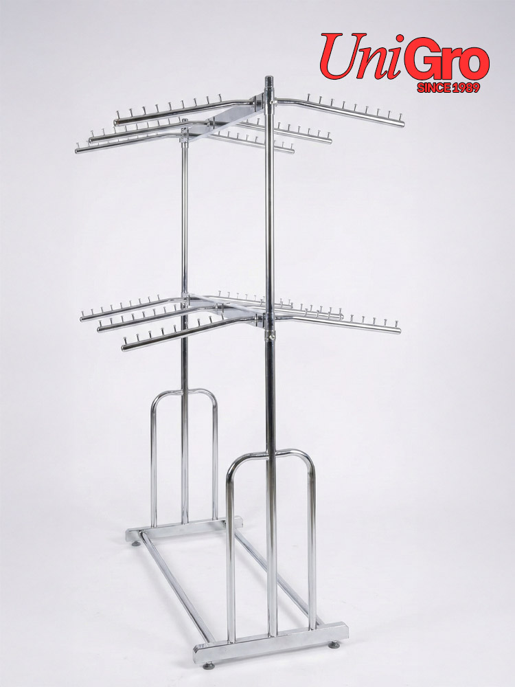 Commercial Heavy-Duty Garment Rail