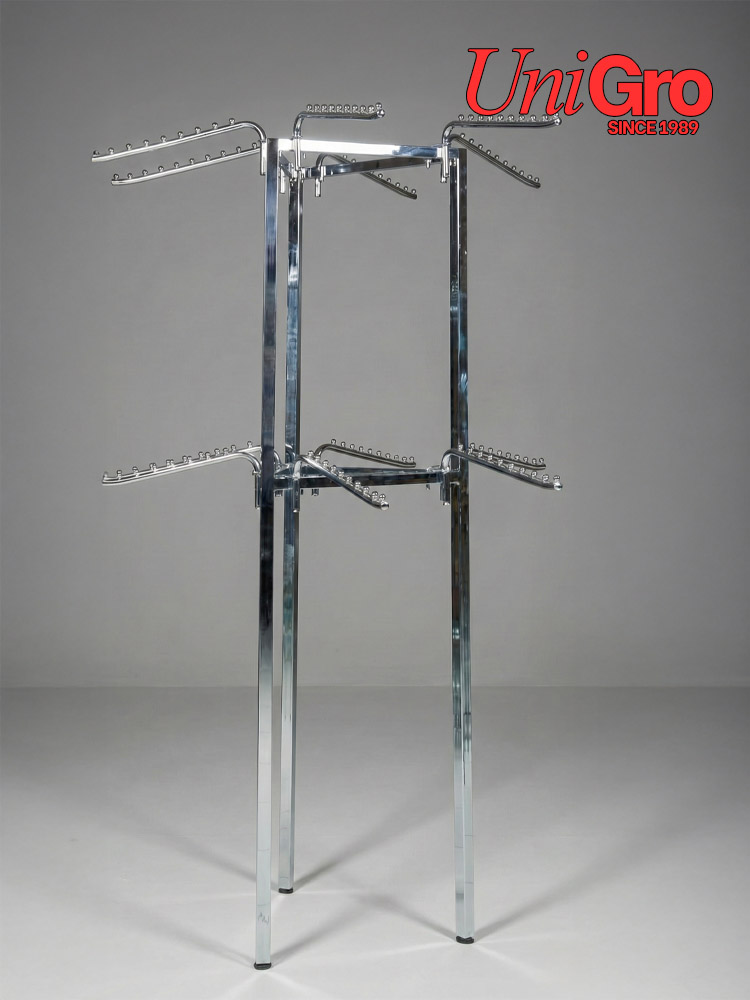 Double Tier Showroom Display Stand